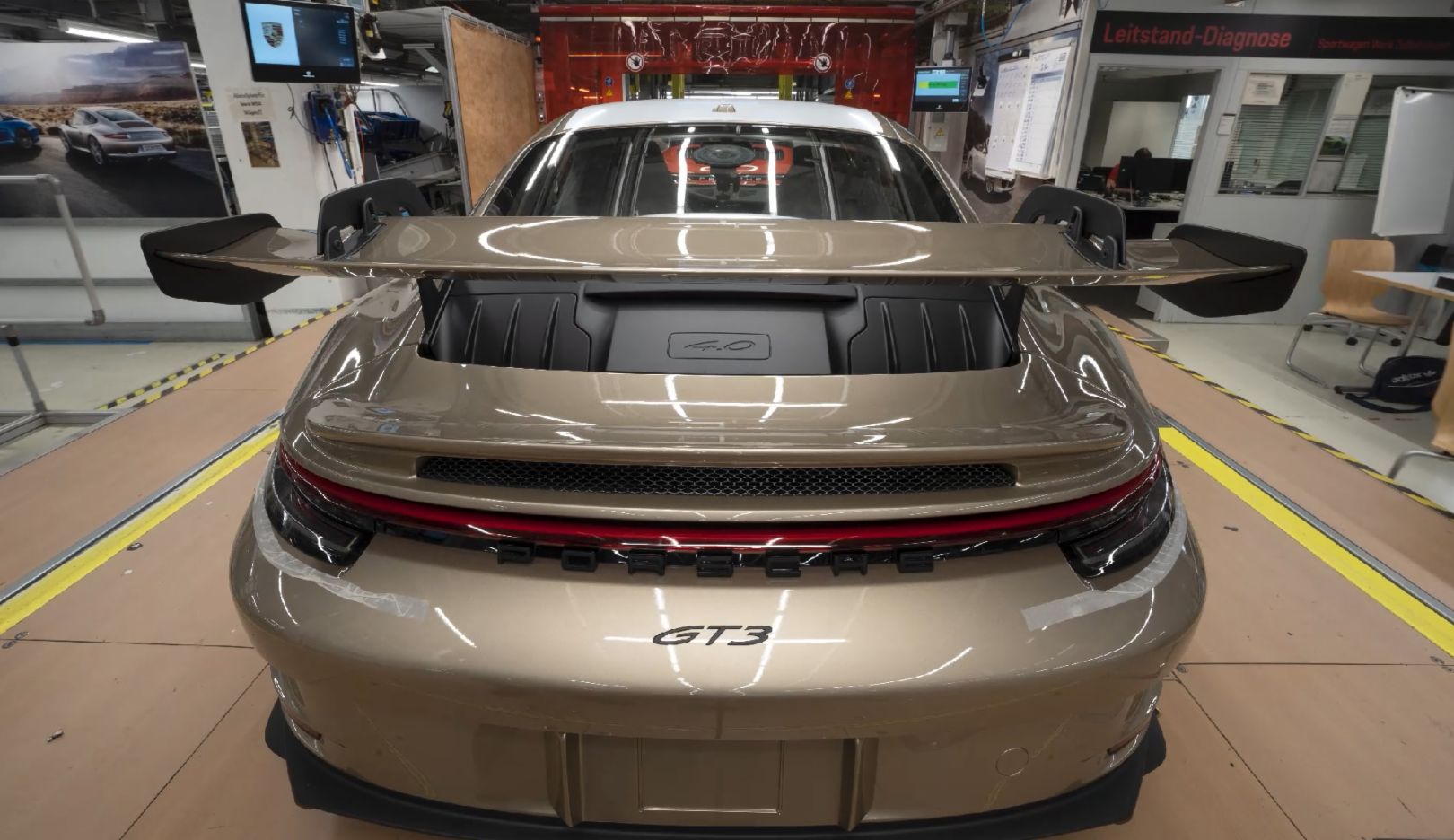 Golden Hour the creation of a PainttoSample 911 GT3 Porsche Newsroom