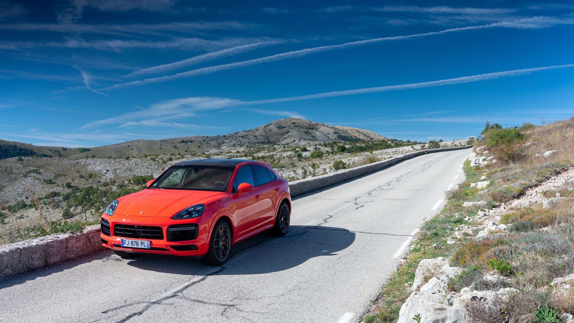 Cayenne Turbo Coupé, Provence, Frankreich, 2021, Porsche AG