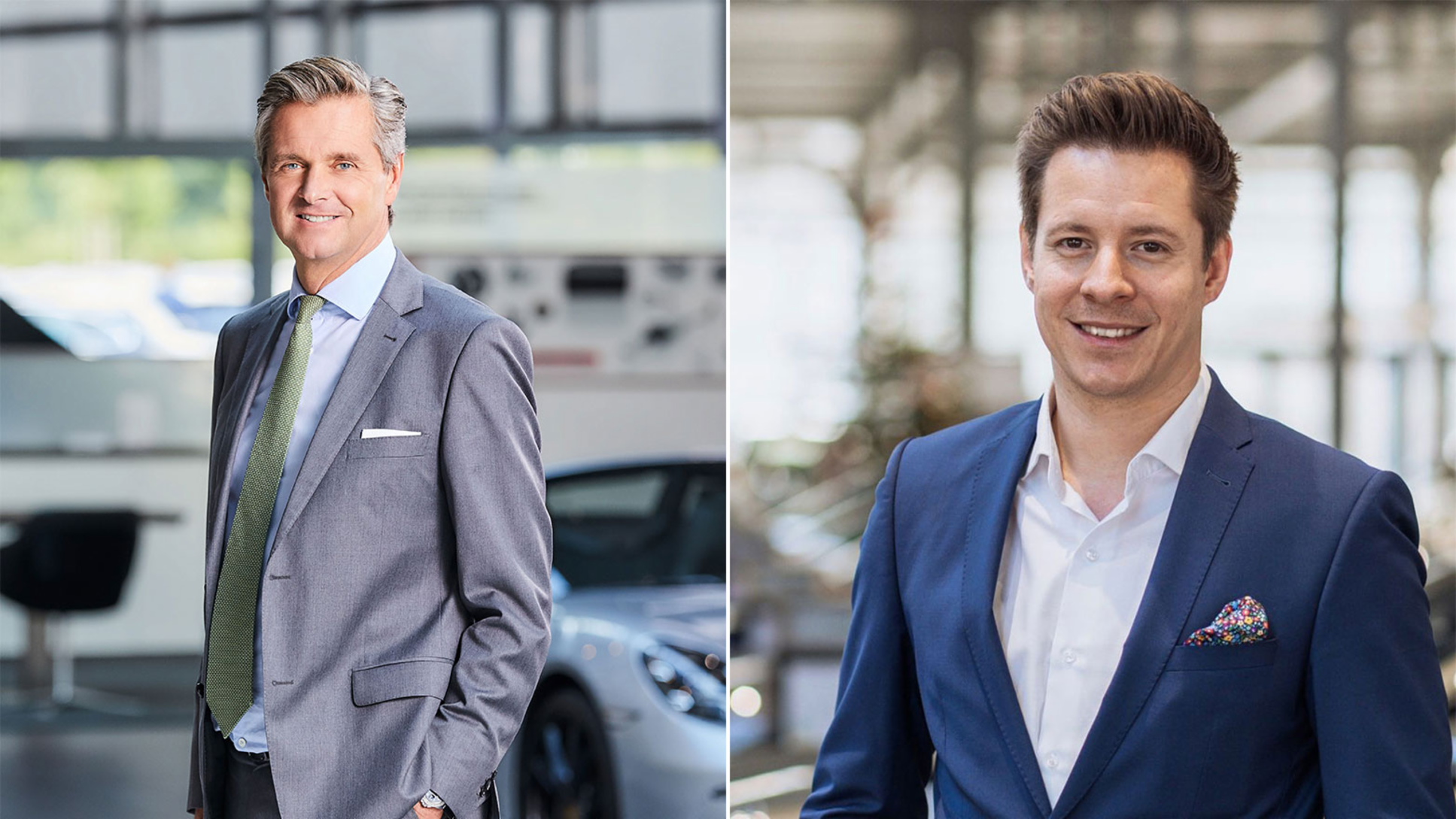 Steffen Knies, Mark Anstötz, l-r, 2022, Porsche Deutschland GmbH