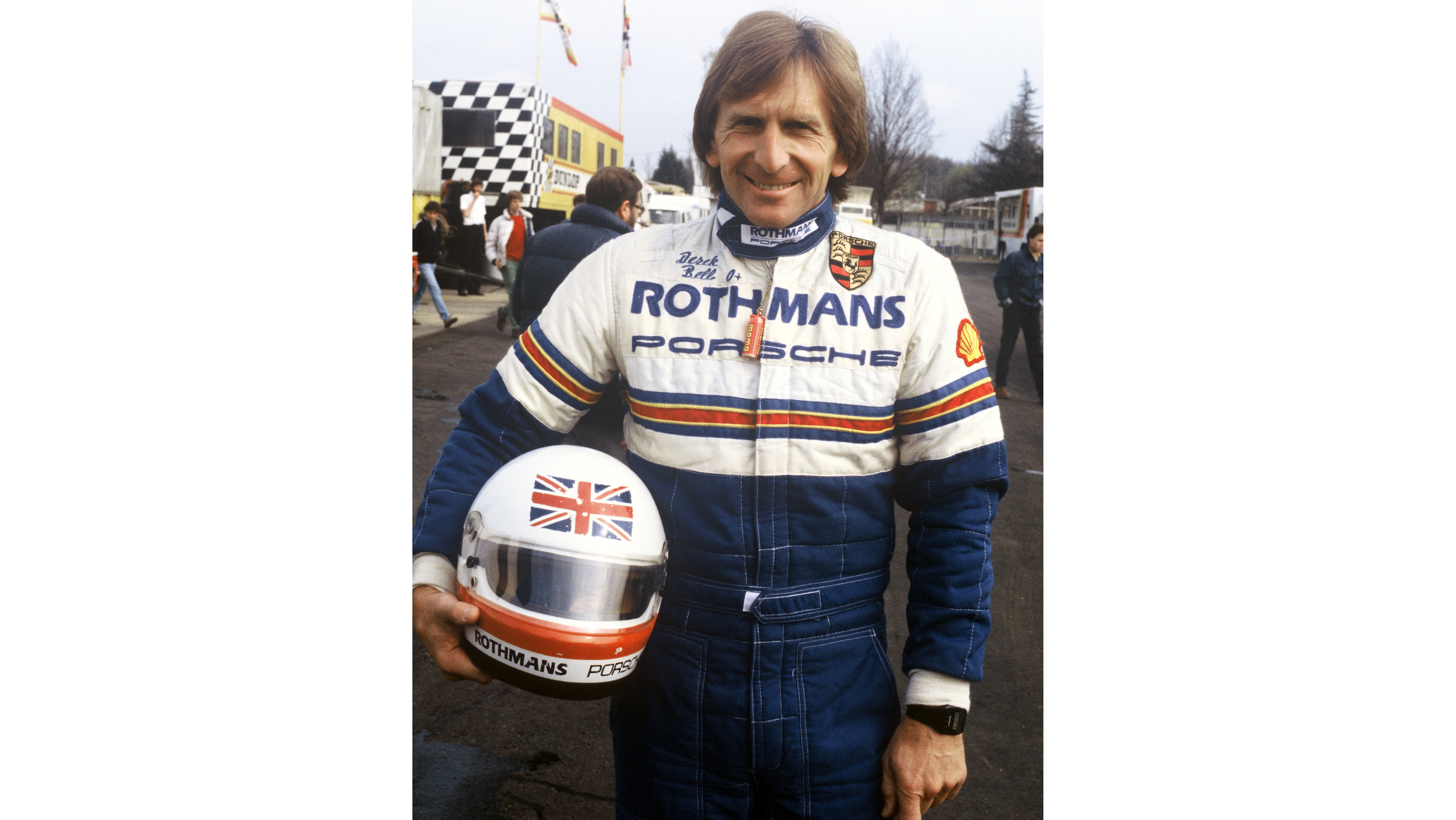 Derek Bell en Monza en 1983, 2022, Porsche AG