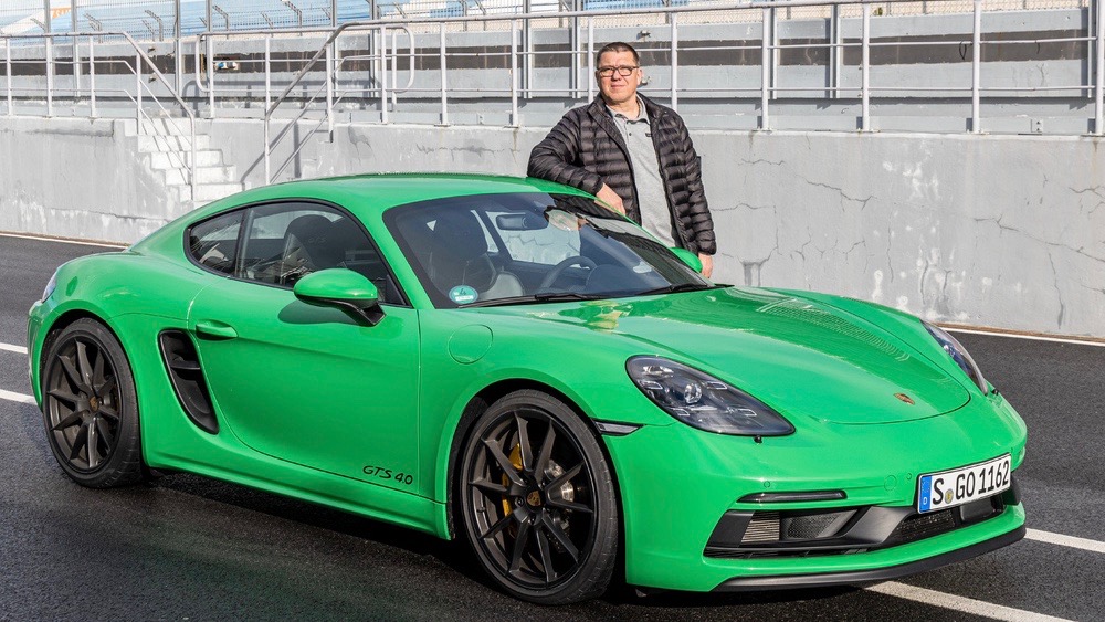 Jan Roth, responsable de la gama 718, 718 Cayman GTS 4.0, 2020, Porsche AG