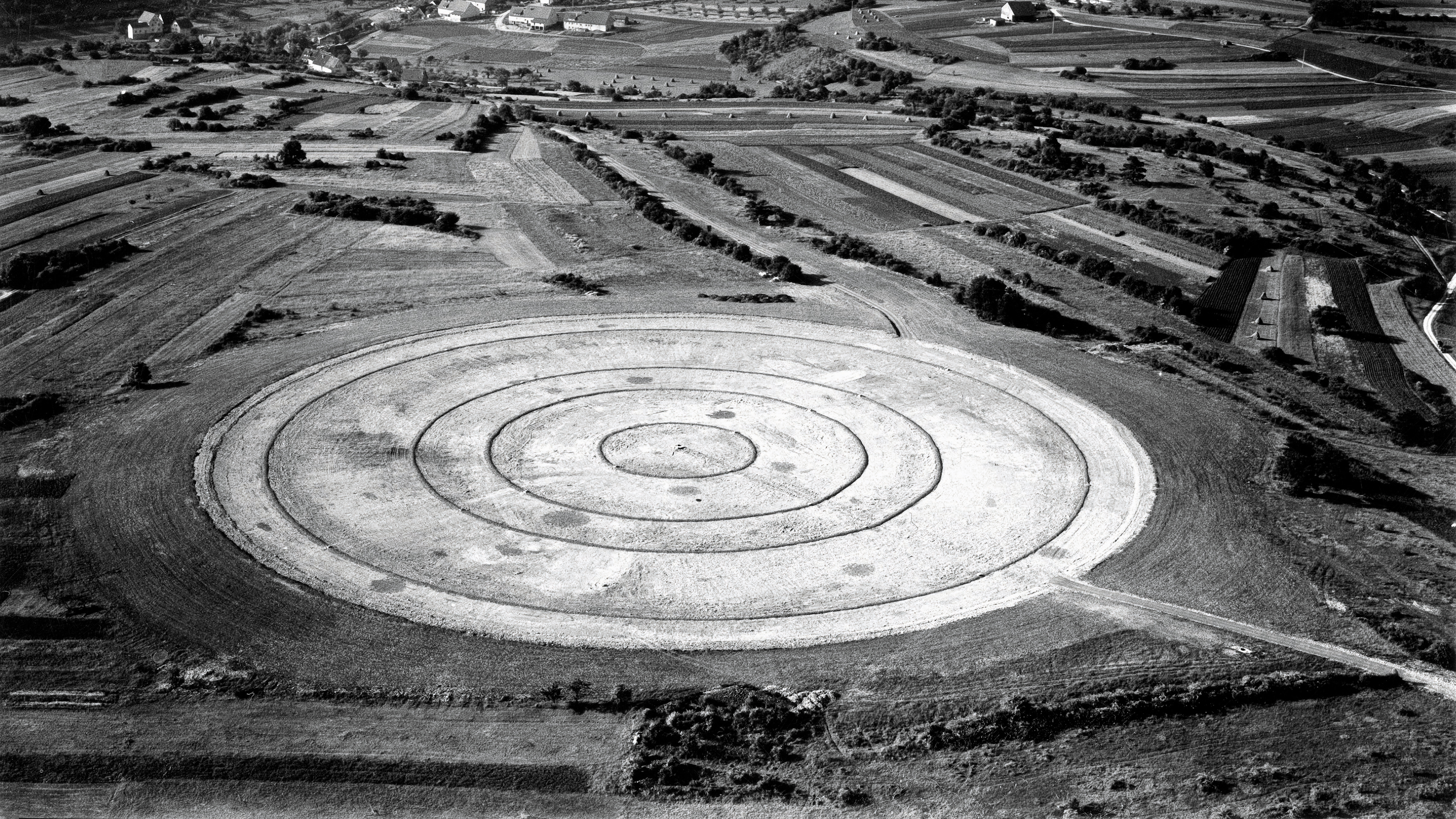 Construcción de la pista de deslizamiento, Weissach, 1962, Porsche Engineering