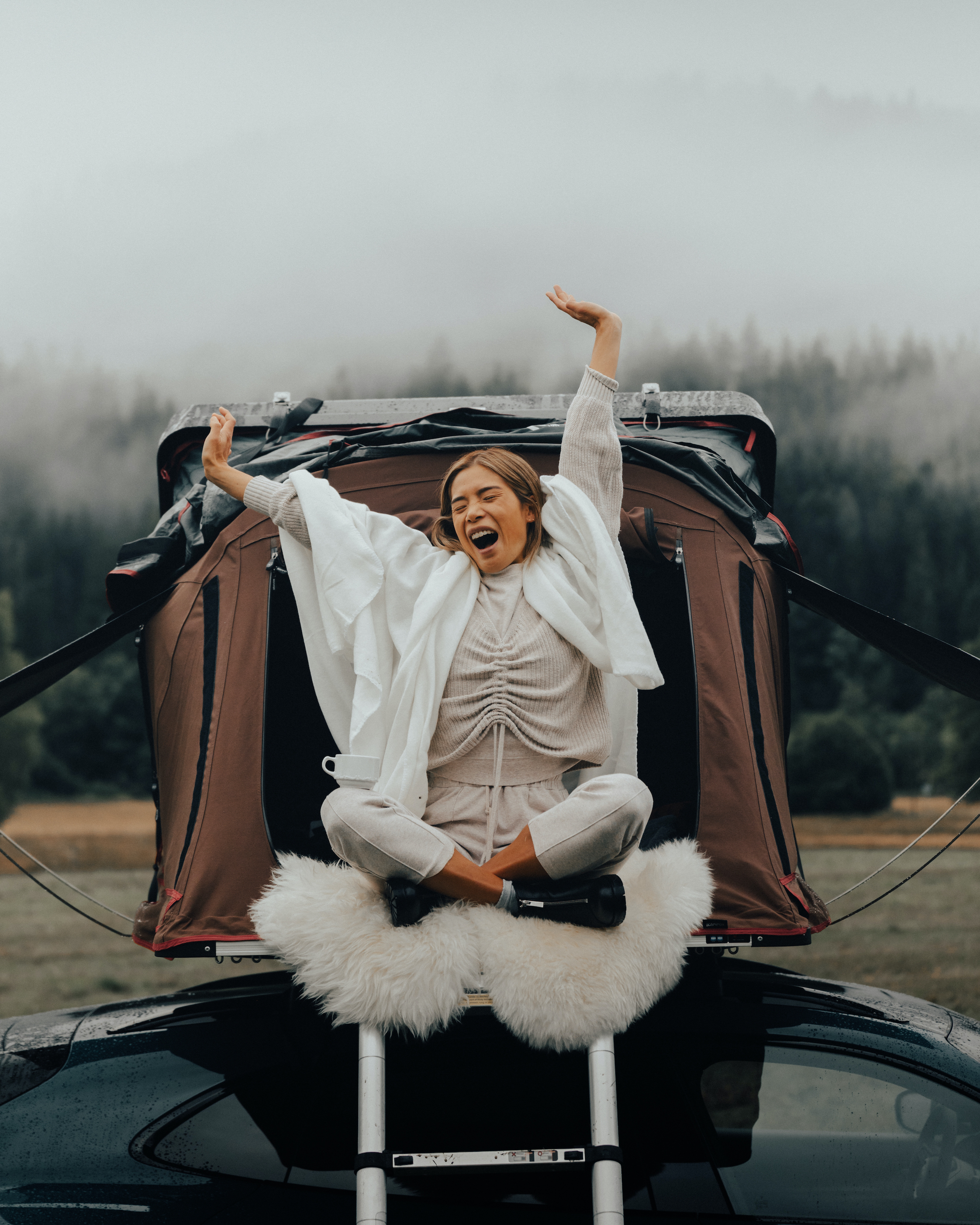 Marisa Hampe, Porsche Roof Tent Experience, 2022, Porsche AG