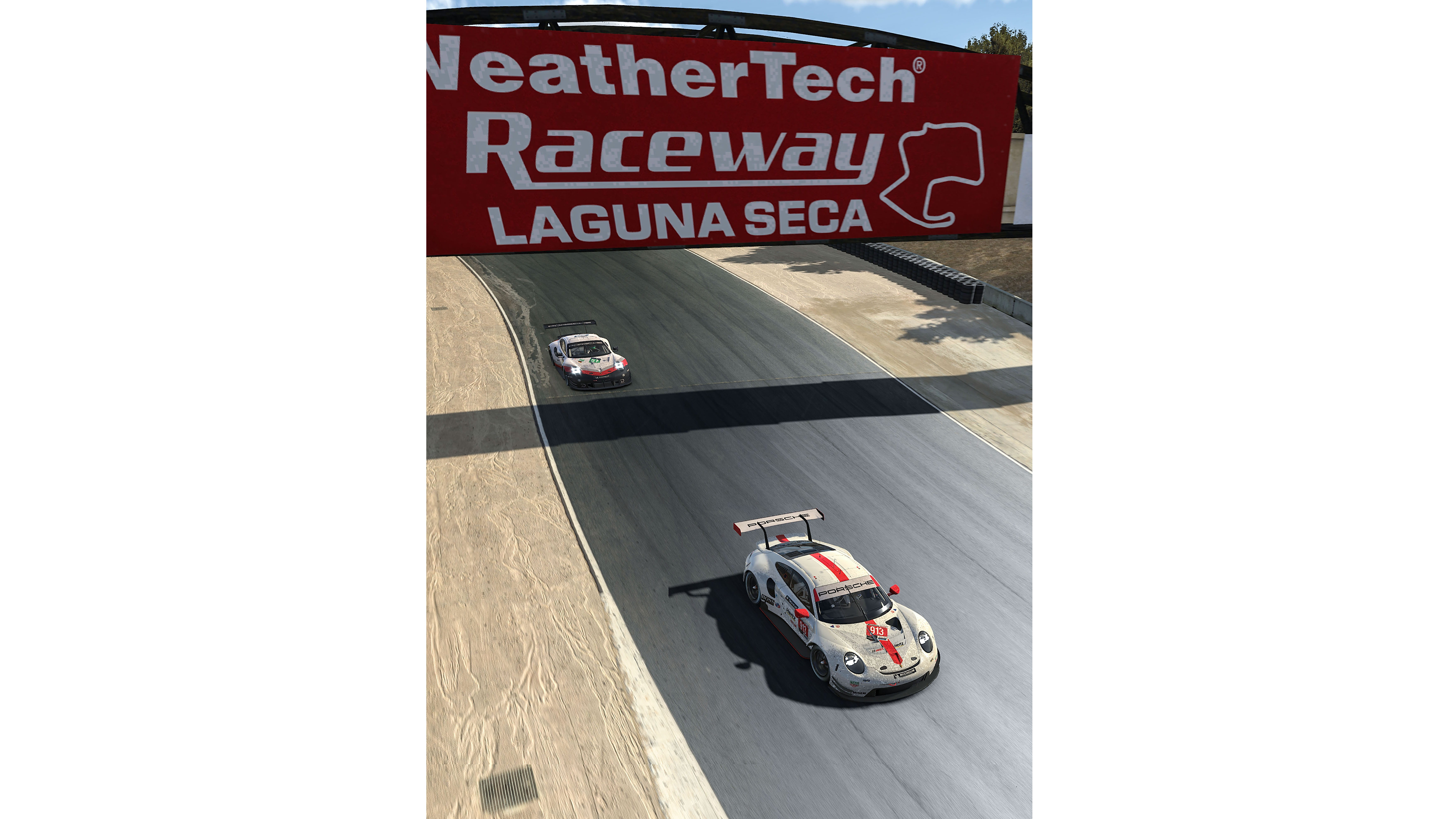 911 RSR (#913), Ayhancan Güven, Porsche Junior, IMSA iRacing Pro Series, Lauf 2, Laguna Seca (USA), 2020, Porsche AG