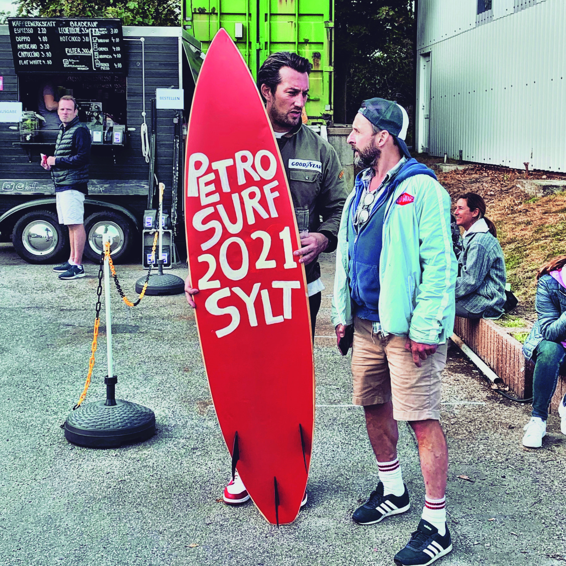 Ken Hake (l), Petro-Surf Festival, Sylt, 2022, Porsche AG