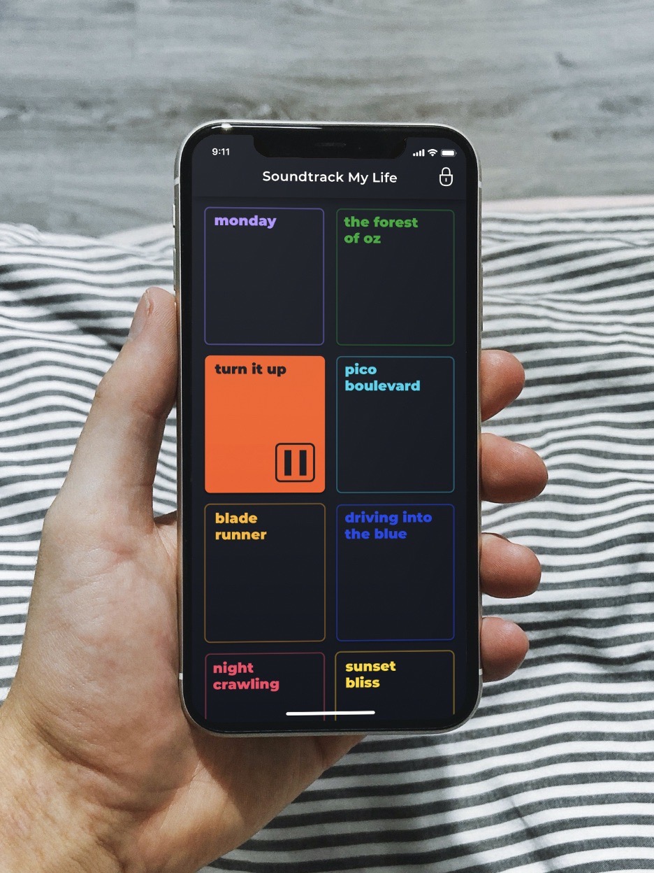 App "Soundtrack My Life", 2021, Porsche AG