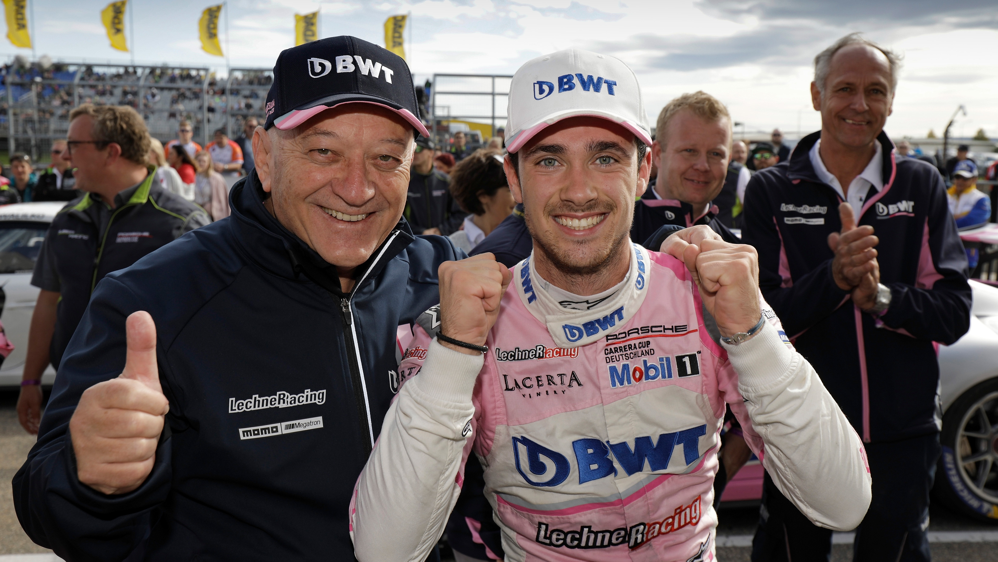 Walter Lechner, Julien Andlauer, l-r, 2019, Porsche AG