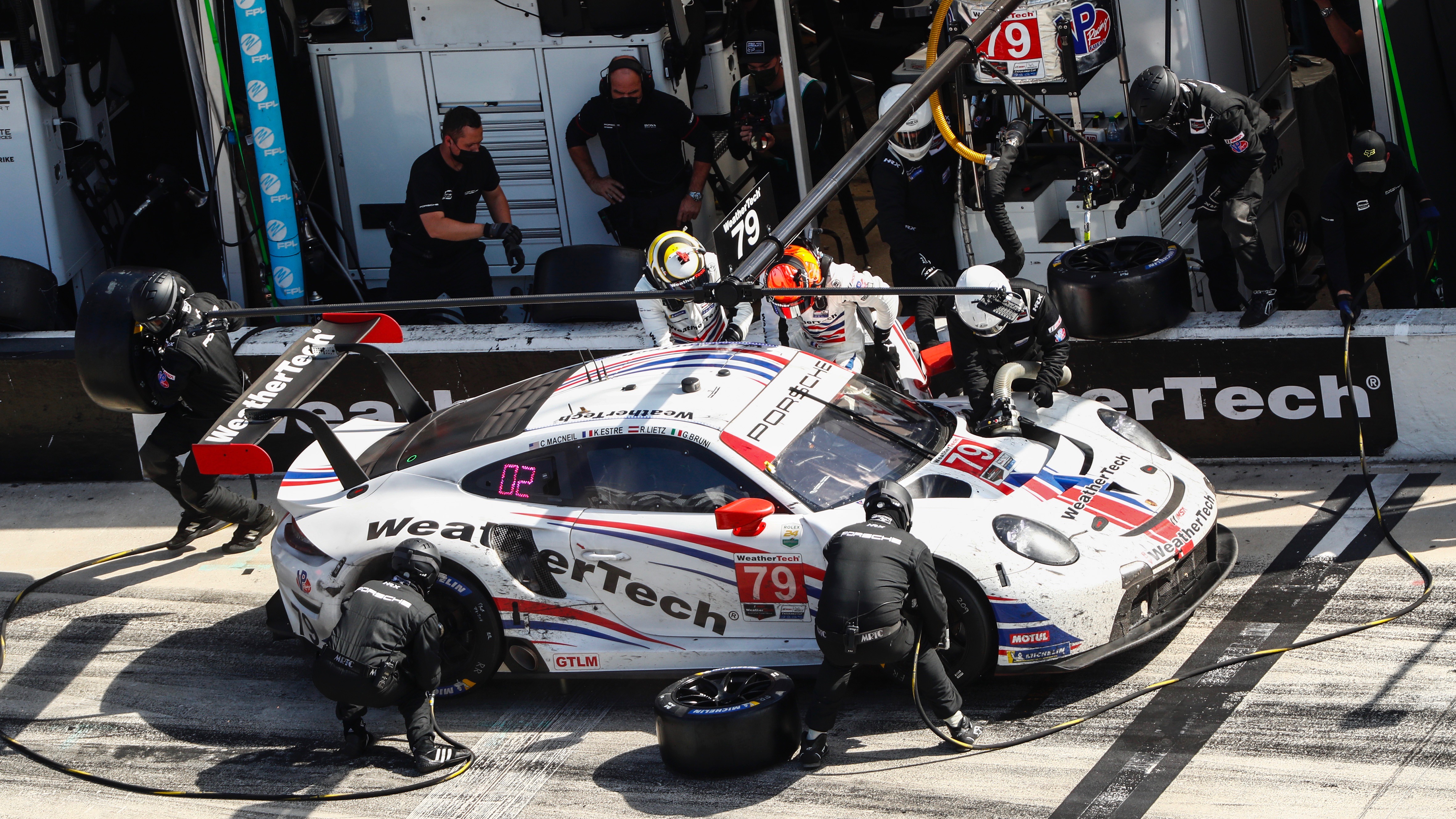 911 RSR, IMSA WeatherTech Sportscar Championship, Rennen, Daytona, USA, 2021, Porsche AG