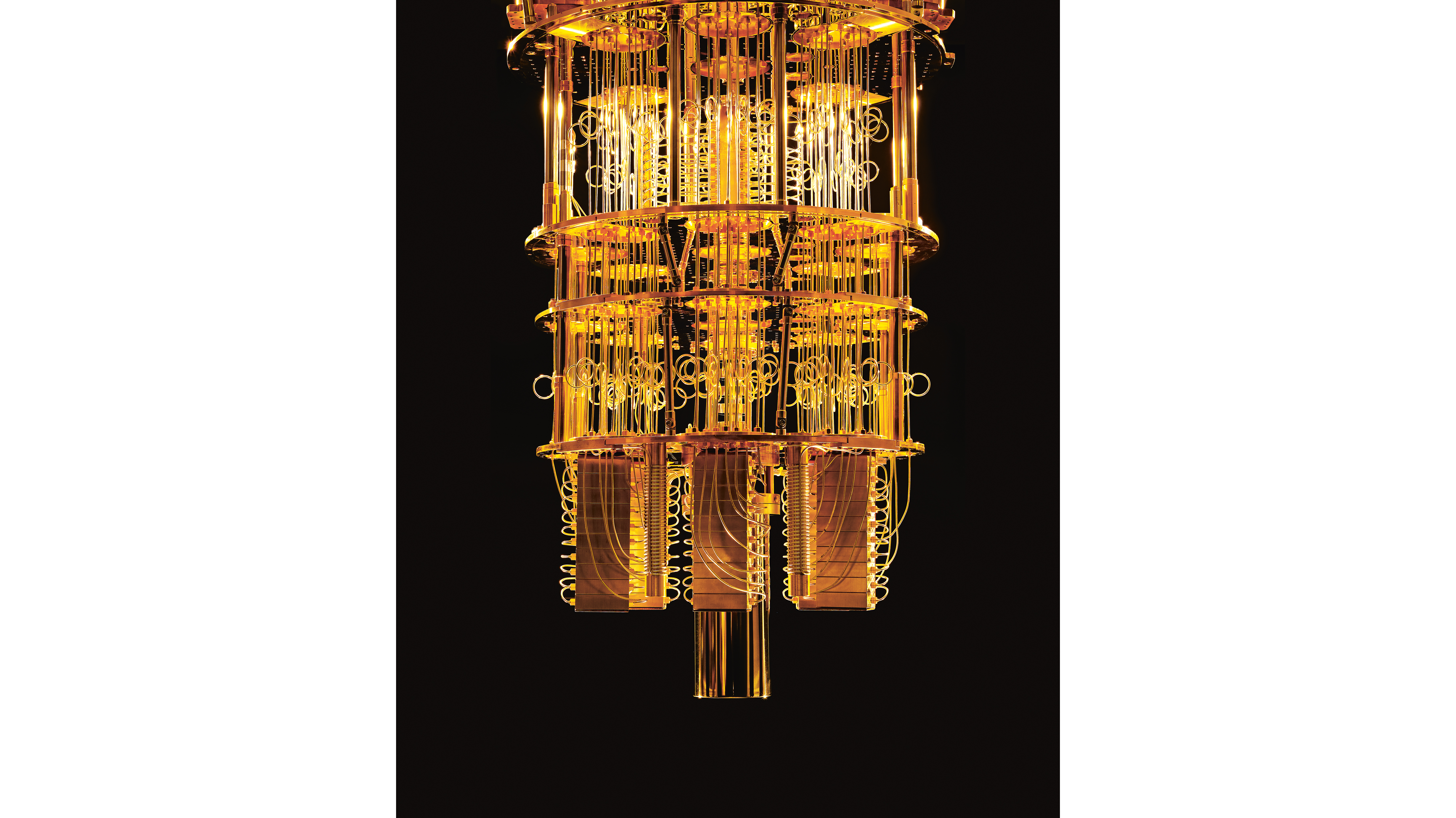 Interior life of the IBM quantum computer Q System One, 2020, Porsche AG