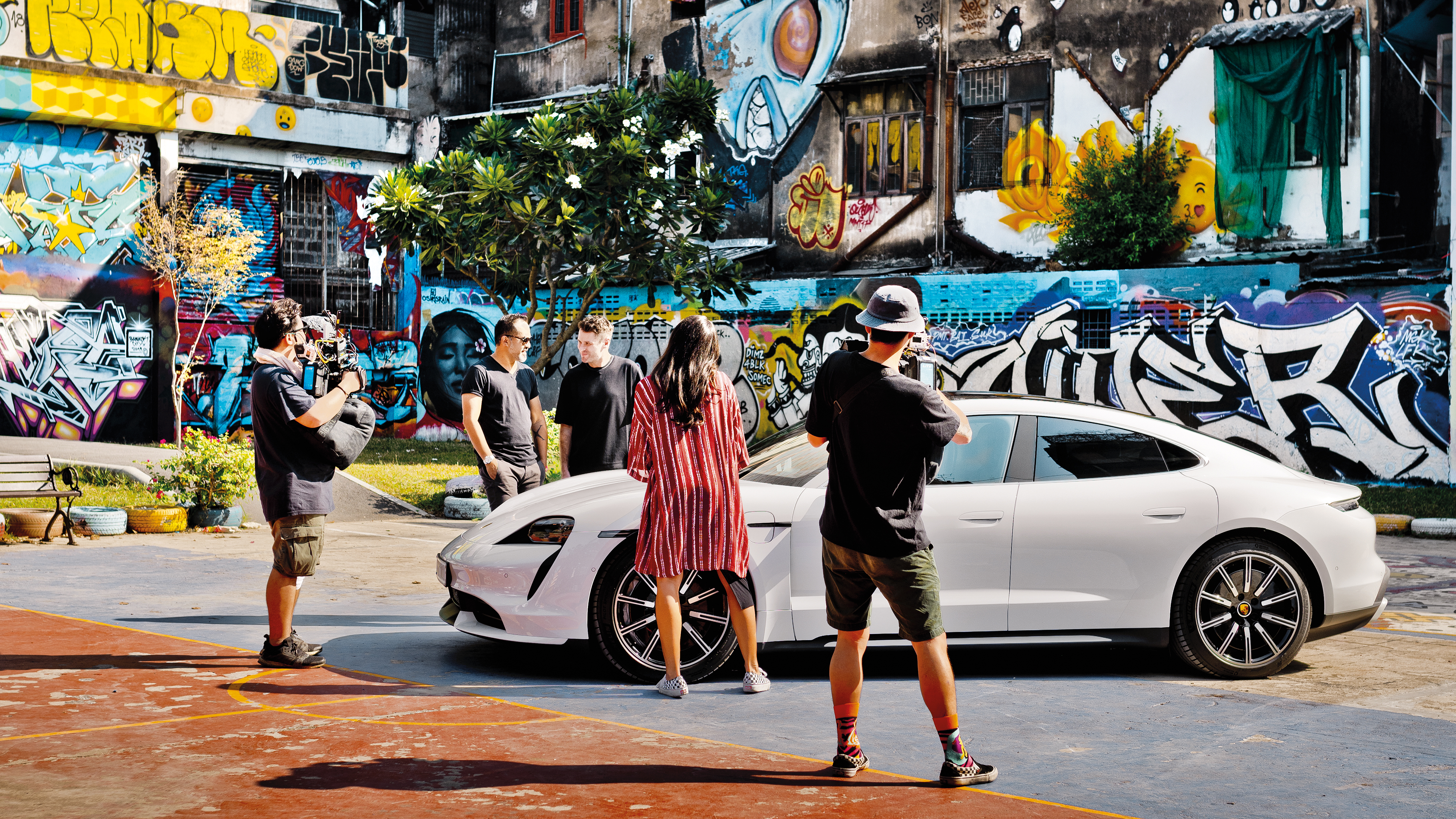 Taycan Turbo, Bangkok, 2020, Porsche AG