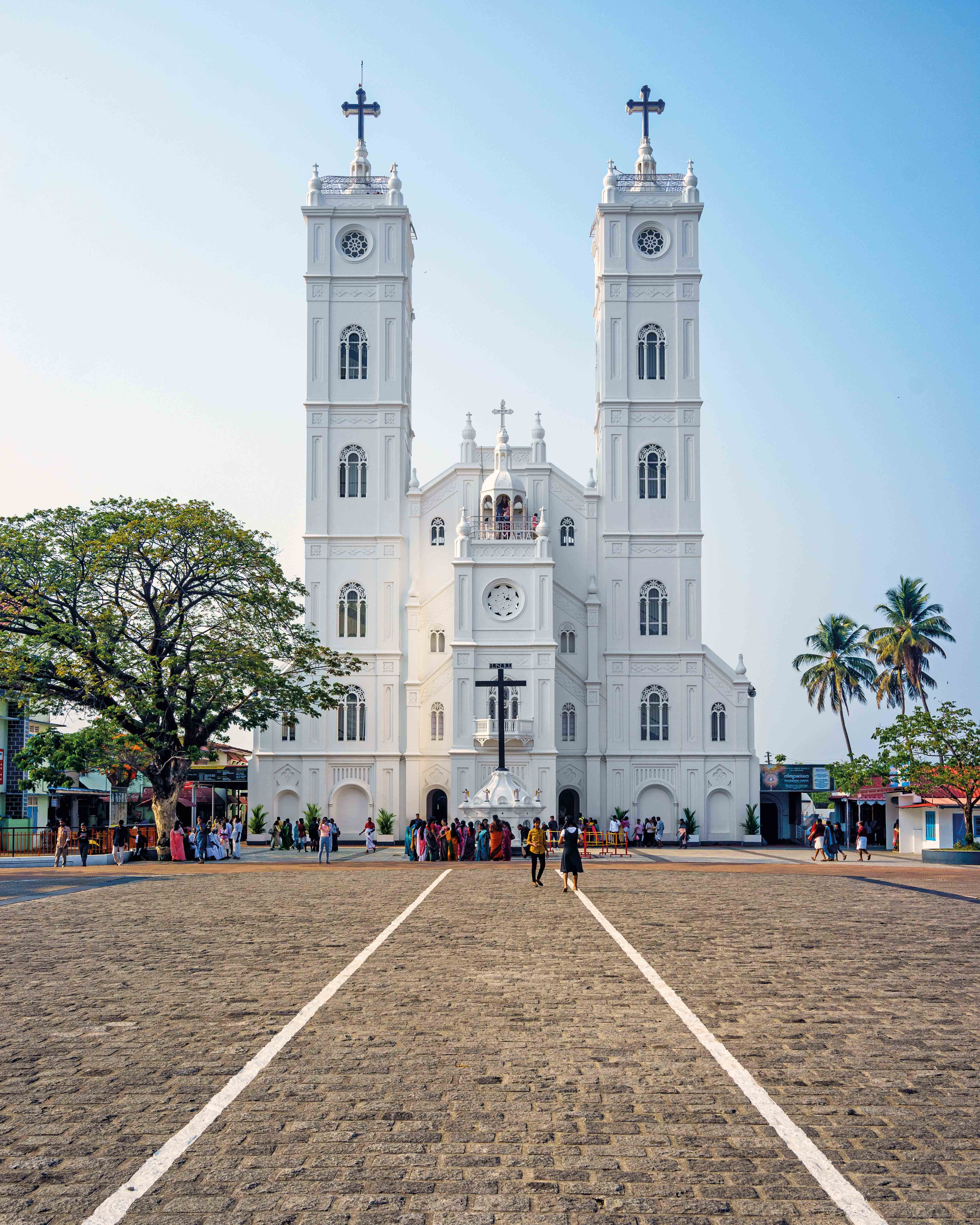 Center of trade on the Malabar Coast, India, 2023, Porsche AG