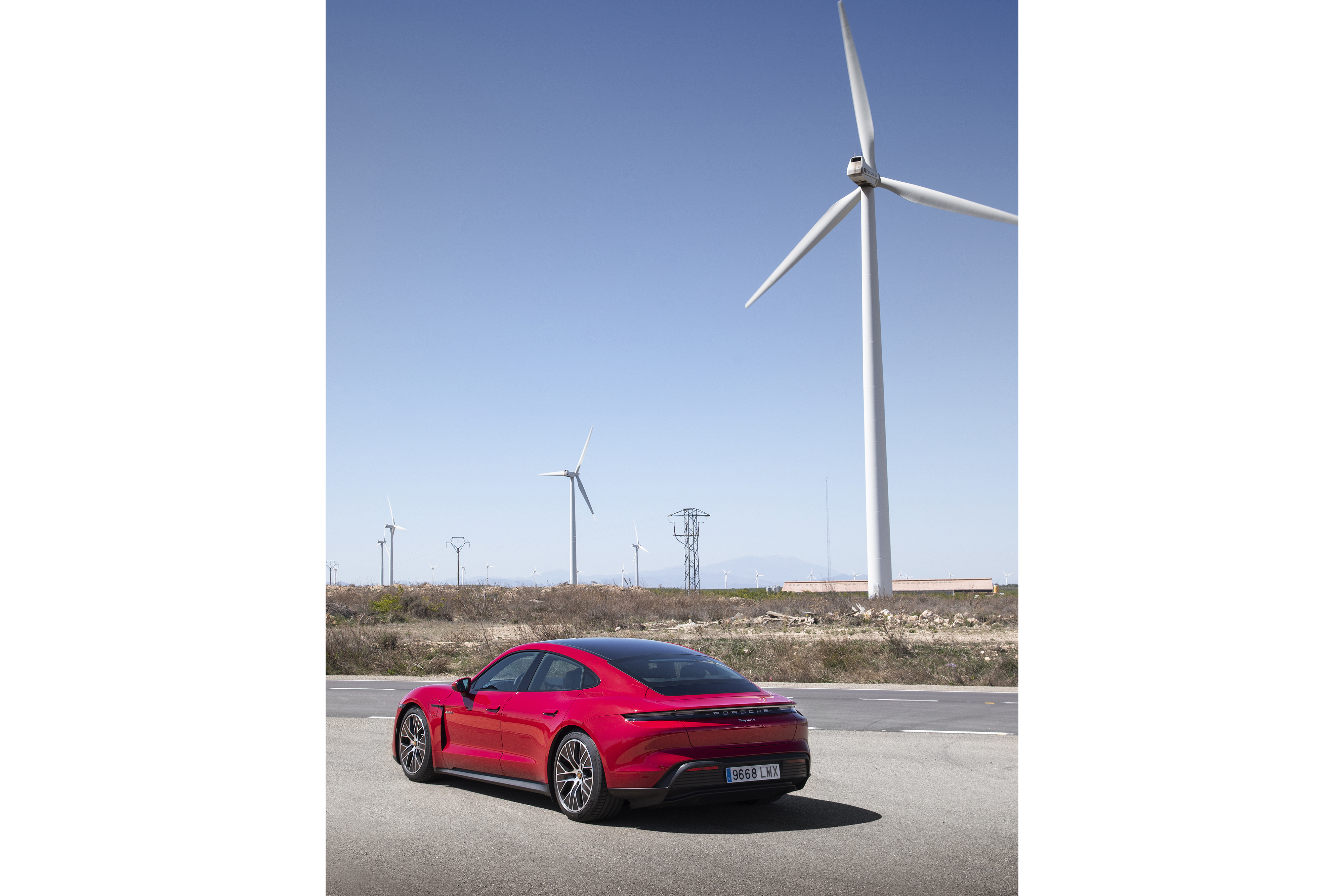 Porsche Taycan, ruta Madrid-Barcelona-Madrid, 2021, Porsche Ibérica